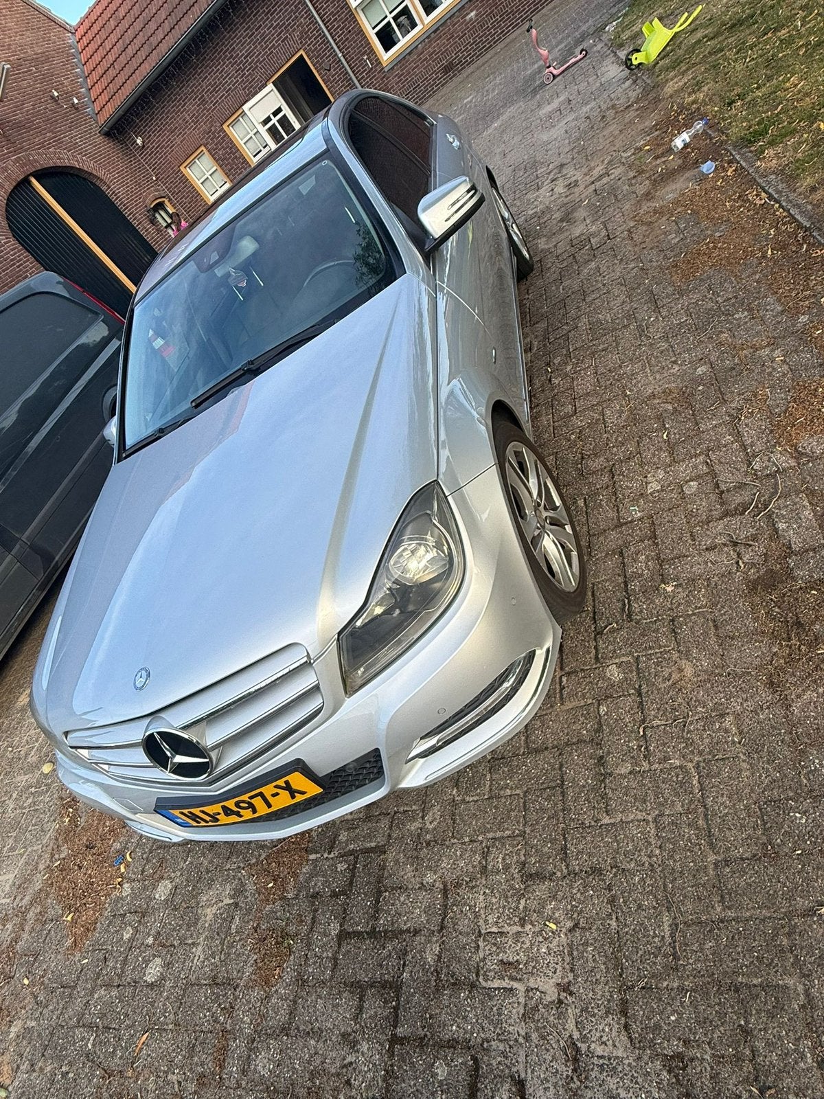 Mercedes-Benz C-Klasse C200cdi BE Aut7 2011 Grijs, Auto's, Mercedes-Benz, Automaat, 1800 kg, 4 cilinders, Diesel