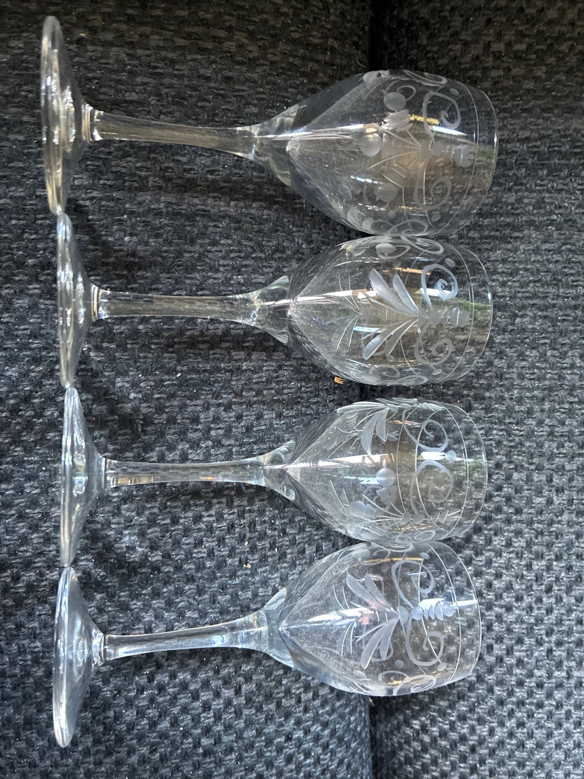 4 Cristal d’Arques / J. G. Durand wijnglazen, Ophalen