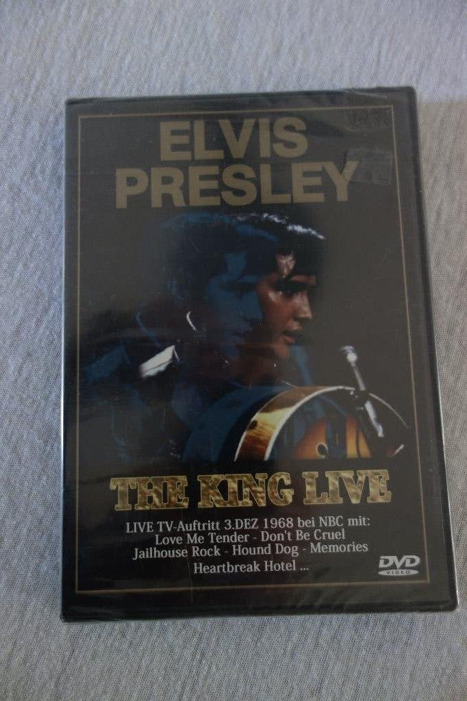 DVD Elvis Presley,The King Live, Alle leeftijden, Ophalen of Verzenden, Zo goed als nieuw