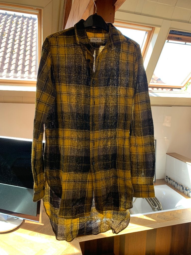 Dames blouse Salvatore Piccolo Napoli maat 42 geel zwart, Salvatore Piccolo Napoli, Geel, Maat 42/44 (L), Ophalen of Verzenden