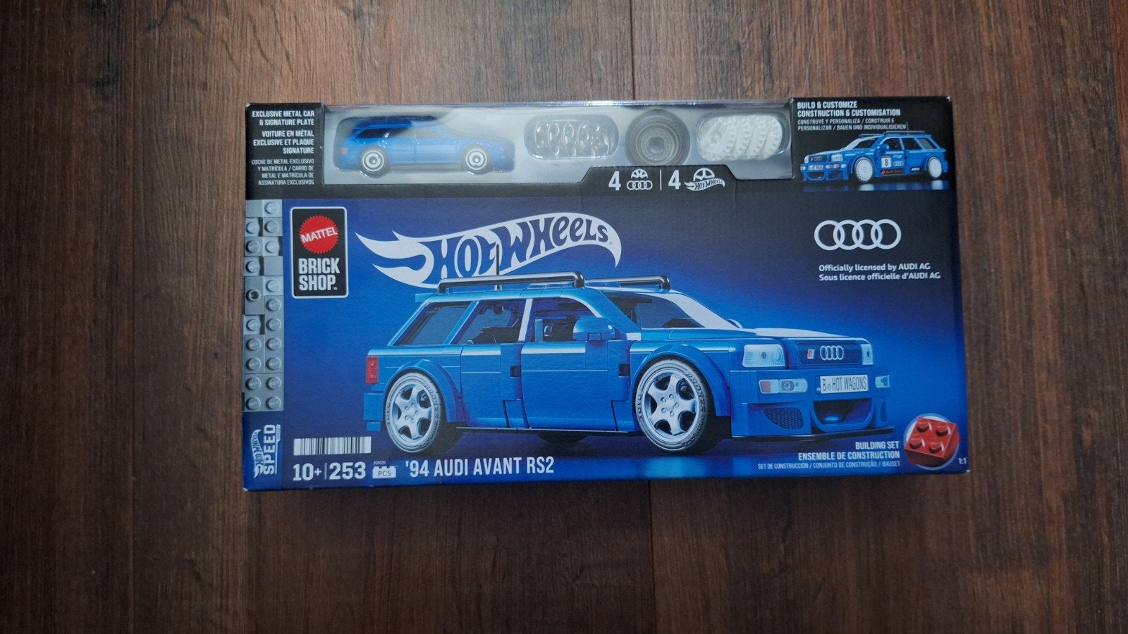 Hot Wheels Mattel Creations '94 Audi Avant RS2 Bouwset, Ophalen of Verzenden, Nieuw, Megabloks