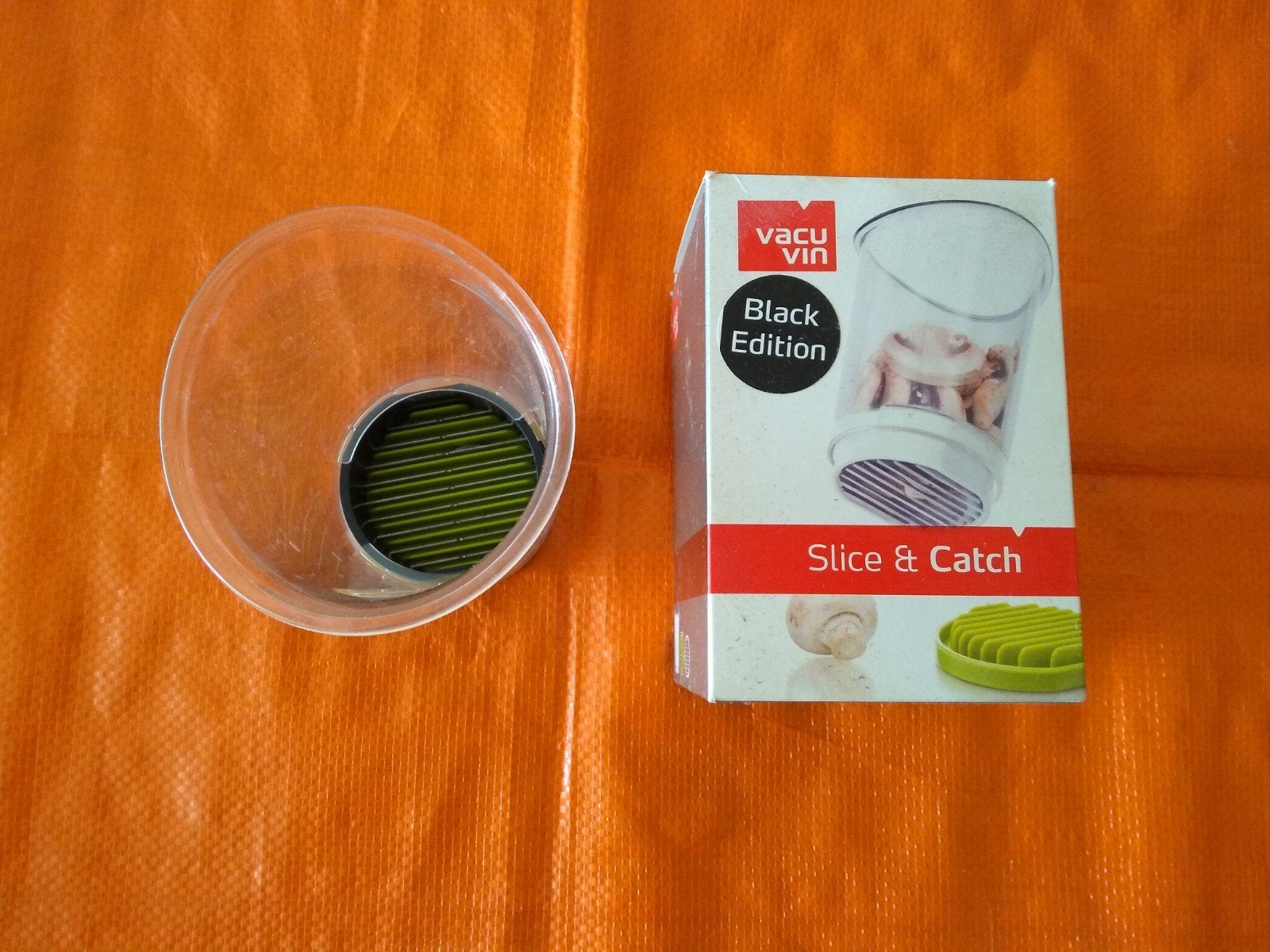 Vacuum Vin Slice & Catch, Huis en Inrichting, Keuken | Keukenbenodigdheden, Snijmachine, Ophalen of Verzenden, Zo goed als nieuw