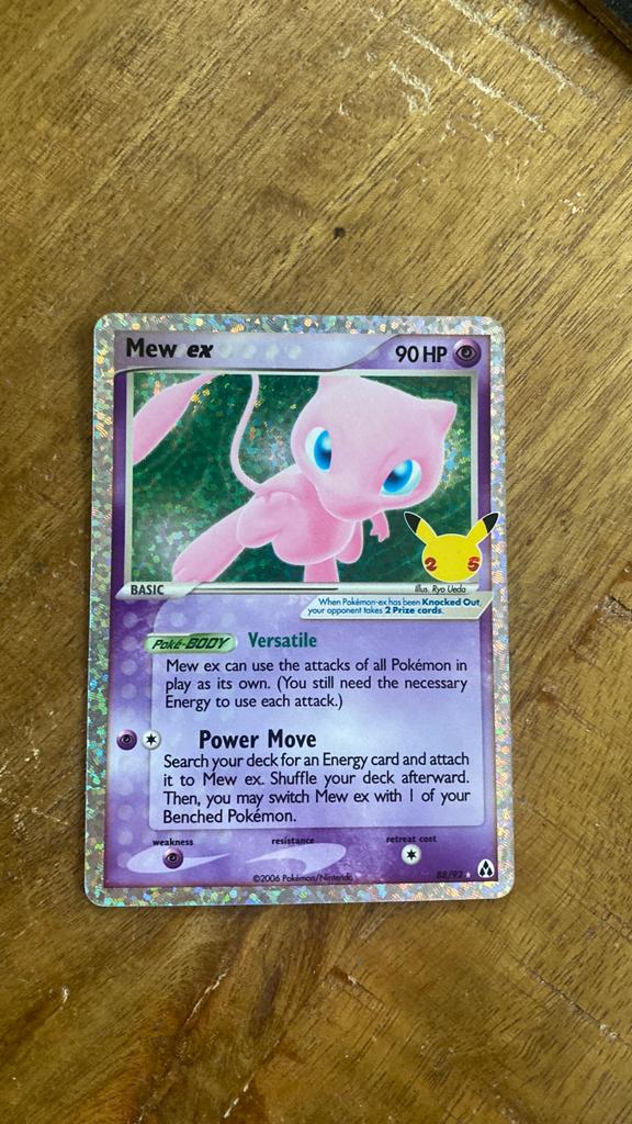 Mew ex, Hobby en Vrije tijd, Verzamelkaartspellen | Pokémon, Ophalen of Verzenden, Nieuw