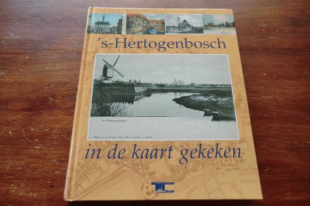 boek - 's-Hertogenbosch in de kaart gekeken / Den Bosch, Ophalen of Verzenden, 20e eeuw of later, Zo goed als nieuw