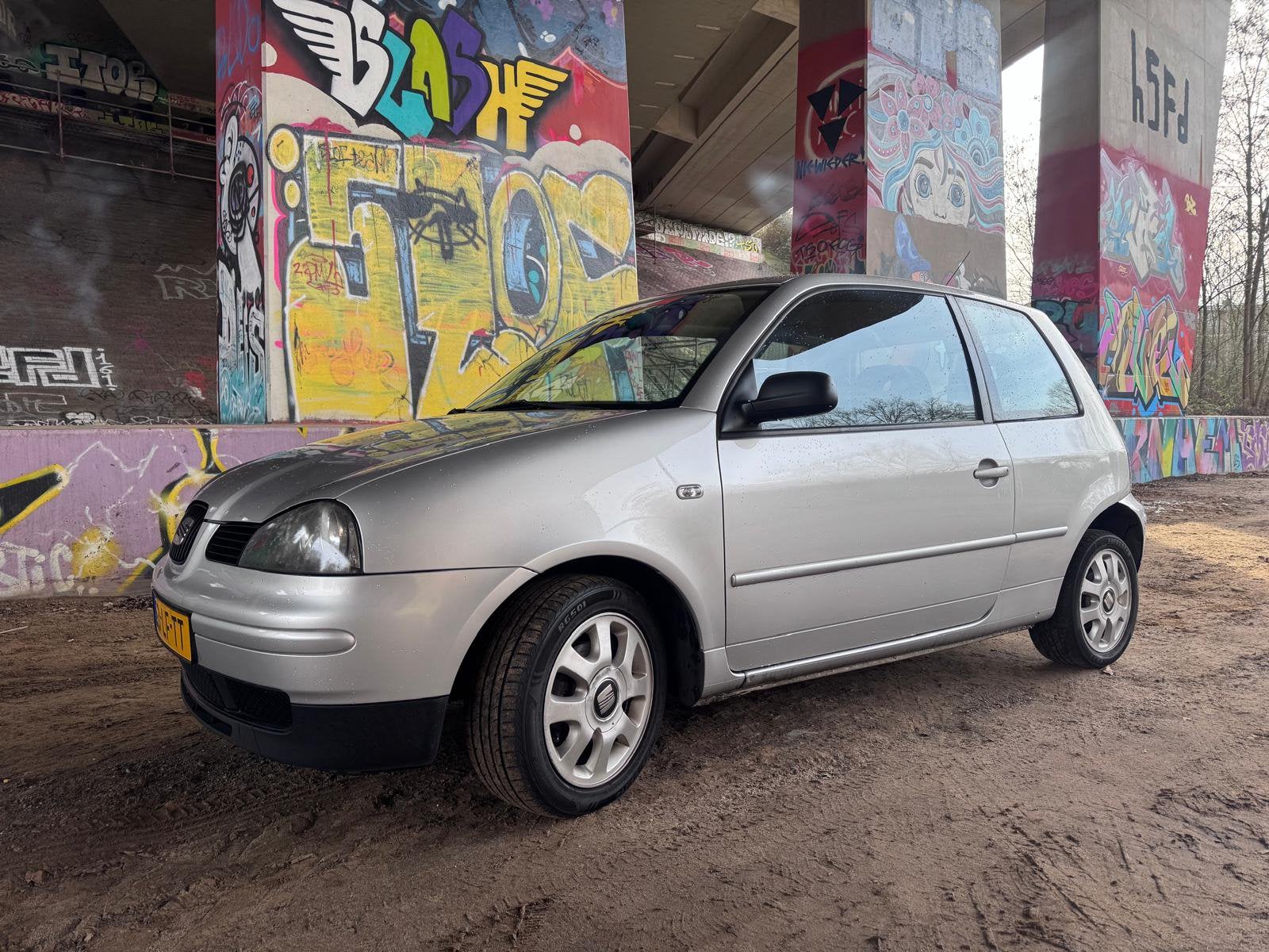 Seat Arosa 1.4 44KW 2002 Grijs. Nieuwe APK, Auto's, Seat, Particulier, Arosa, Benzine, C, Hatchback, Handgeschakeld, Origineel Nederlands