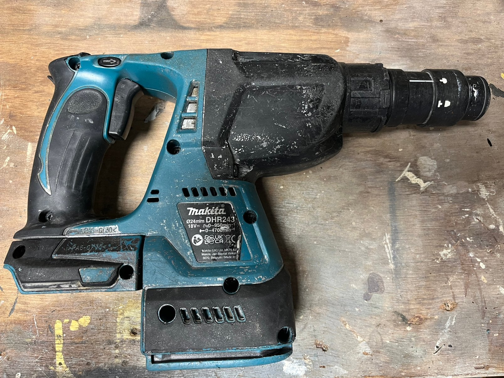 Makita Accuboormachine dhr243, Doe-het-zelf en Verbouw, Gereedschap | Boormachines, Ophalen, Gebruikt