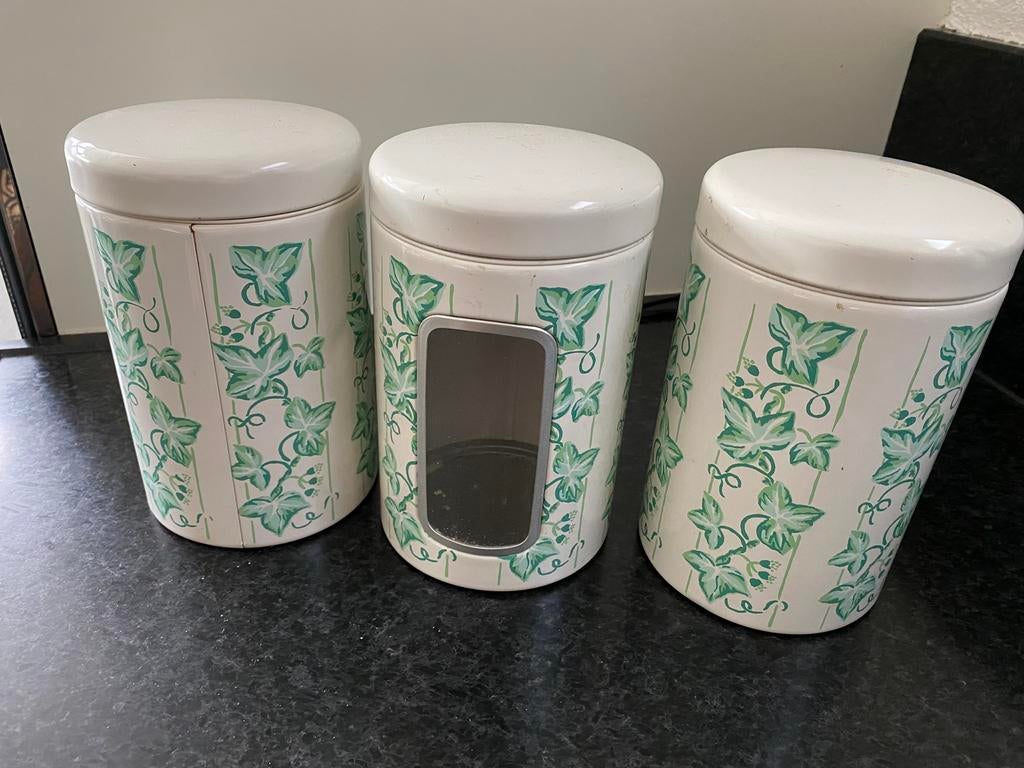 Voorraad potten, Ophalen, Zo goed als nieuw, Glas, Pot, Bus of Blik