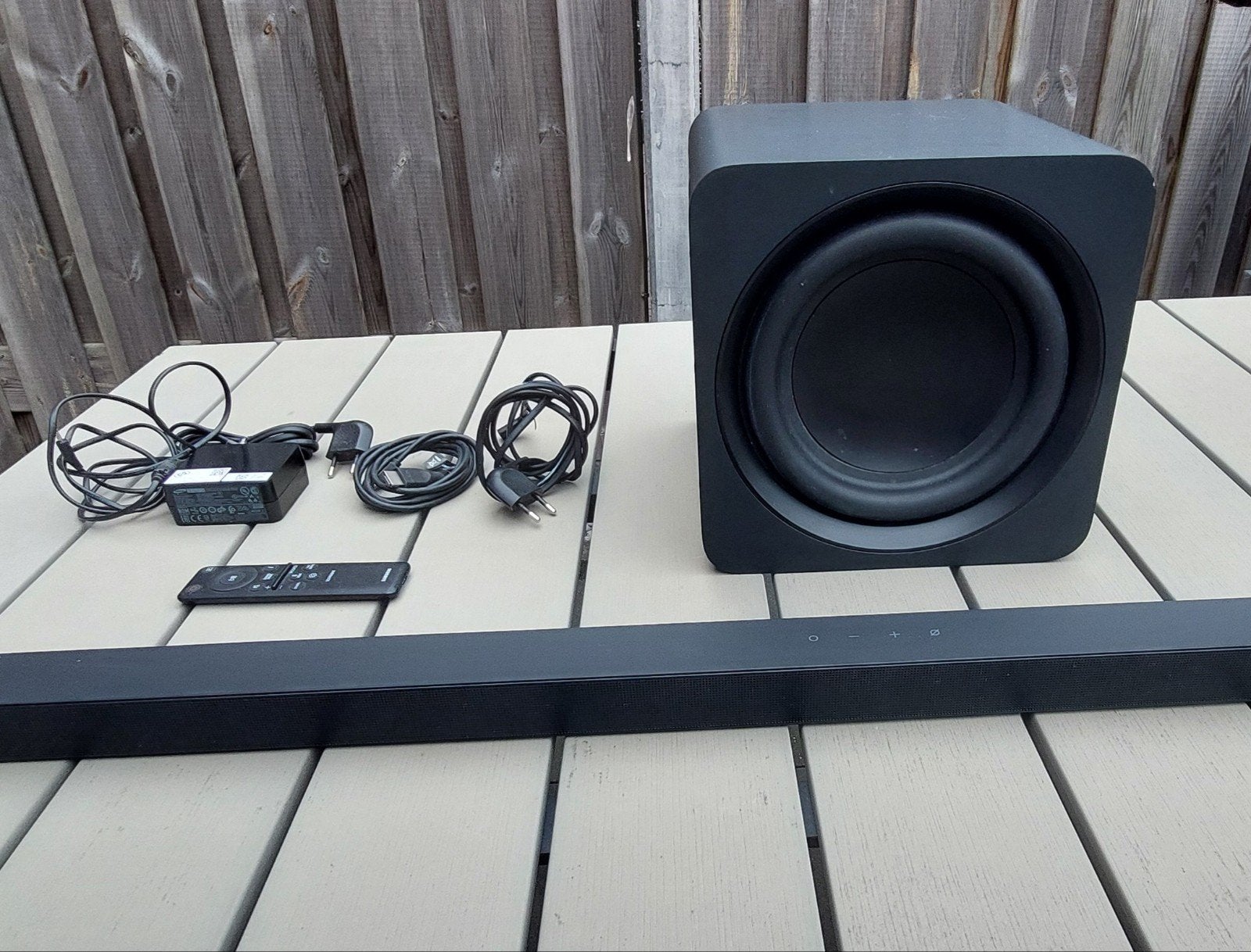 SOUNDBAR SAMSUNG, Audio, Tv en Foto, Soundbars, Ophalen, Met externe subwoofer, Zo goed als nieuw