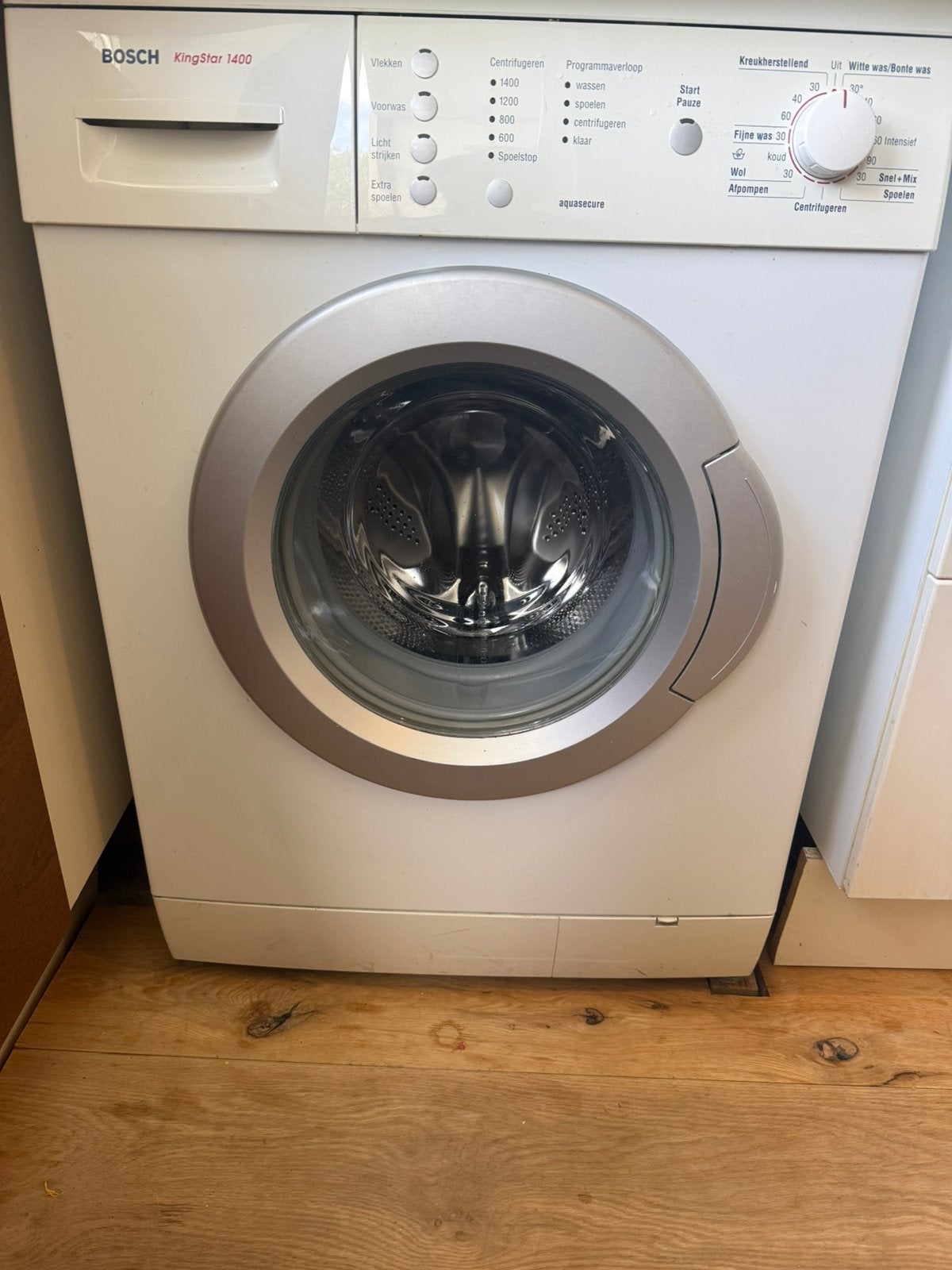 Bosch kingstar wasmachine, Witgoed en Apparatuur, Wasmachines, Ophalen, Gebruikt, Handwasprogramma, Voorlader
