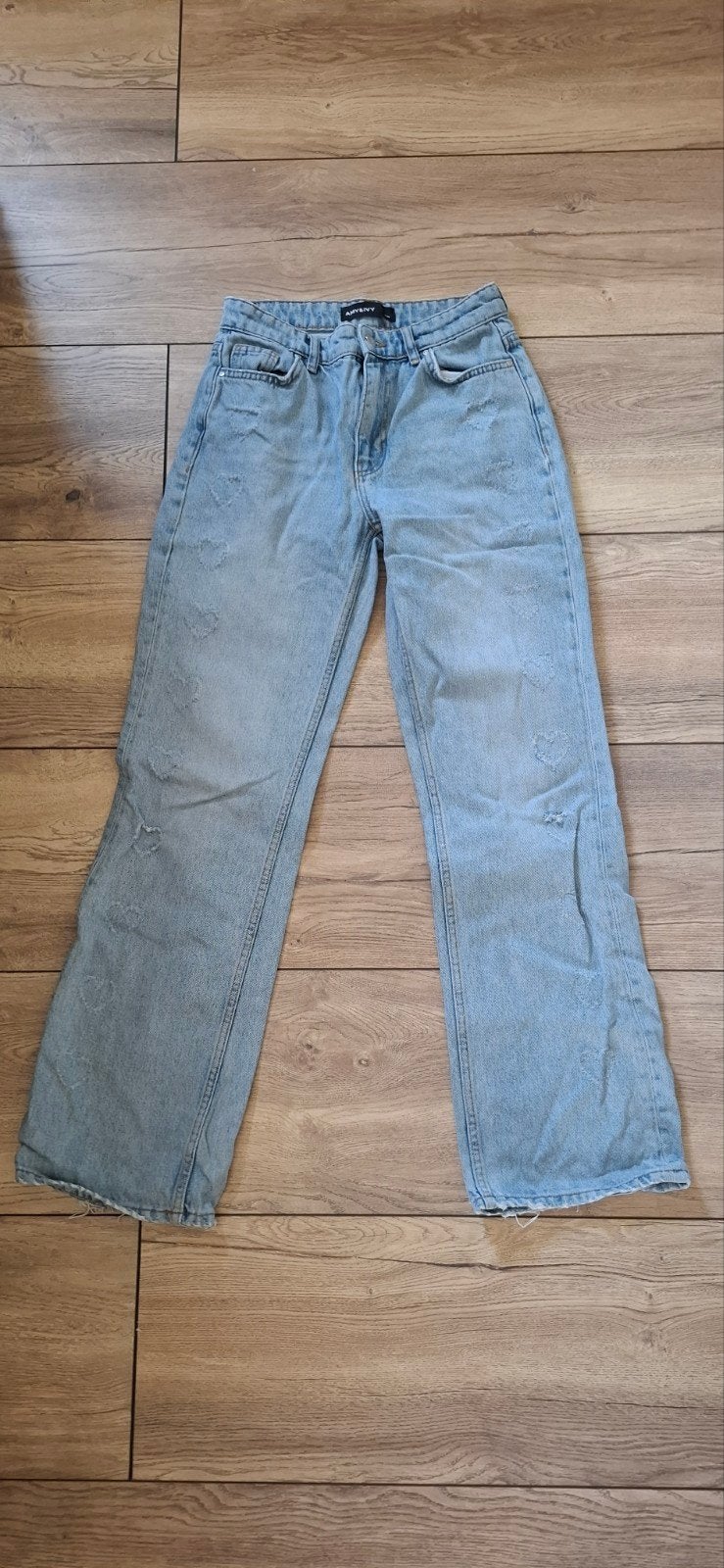 Amy&Ivy jeans maat 26 - zo goed als nieuw, Blauw, Ophalen of Verzenden, W27 (confectie 34) of kleiner, Amy & Ivy
