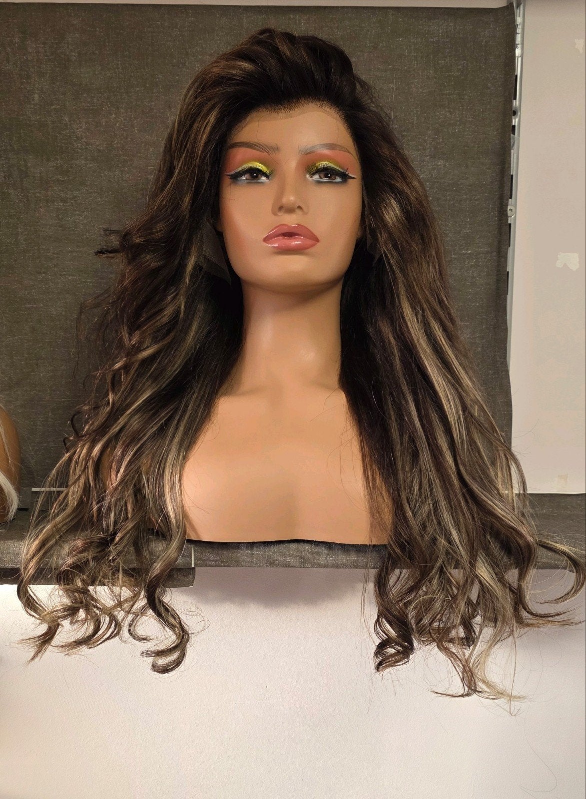 lace wig echt haar, Ophalen of Verzenden