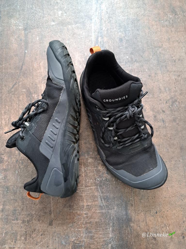 Groundies All Terrain Low Waterproof Barefoot Schoenen, Groundies, Zwart, Ophalen of Verzenden, Zo goed als nieuw