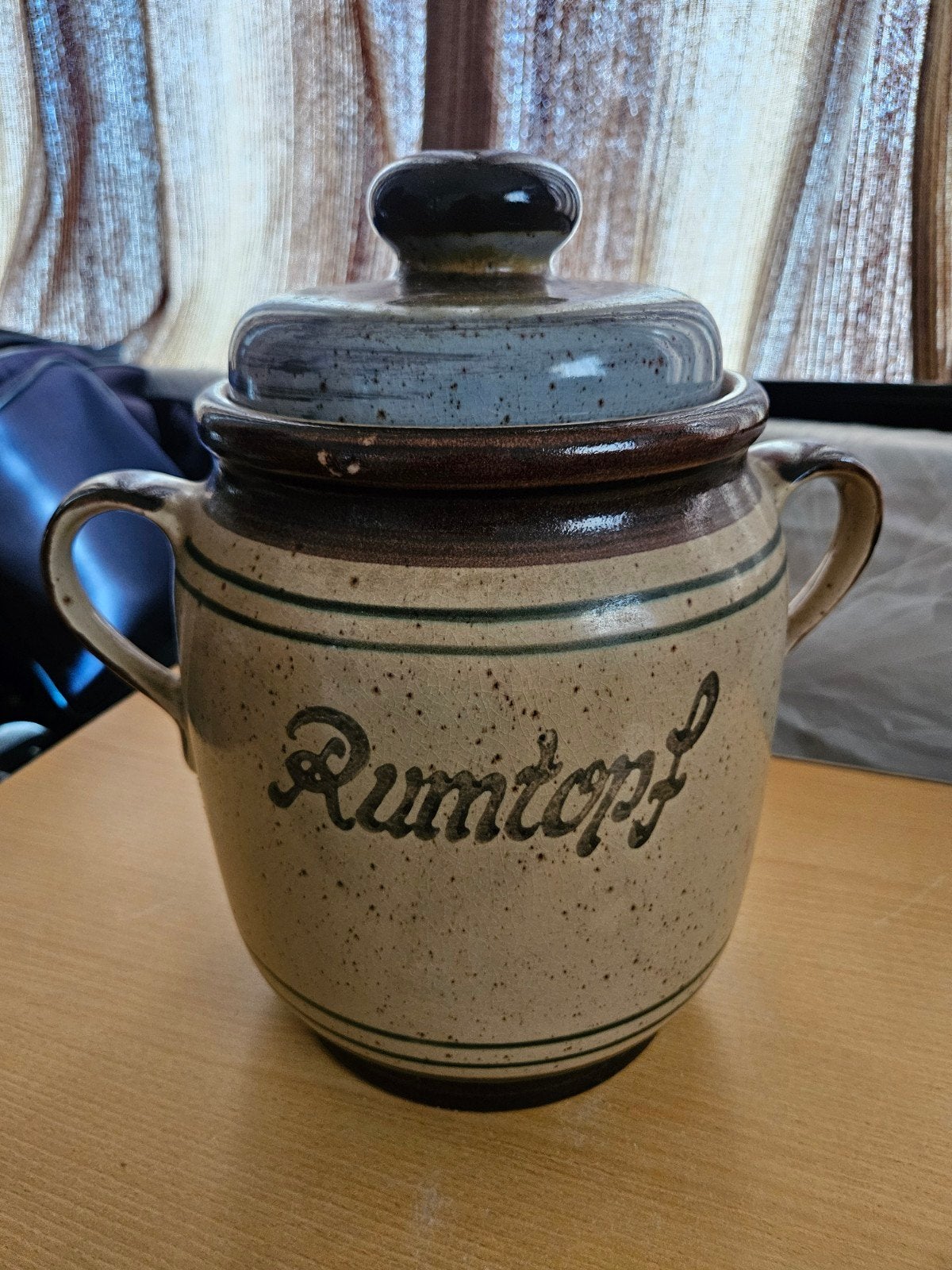 Vintage Rumtopf met deksel - Aardewerk, Ophalen