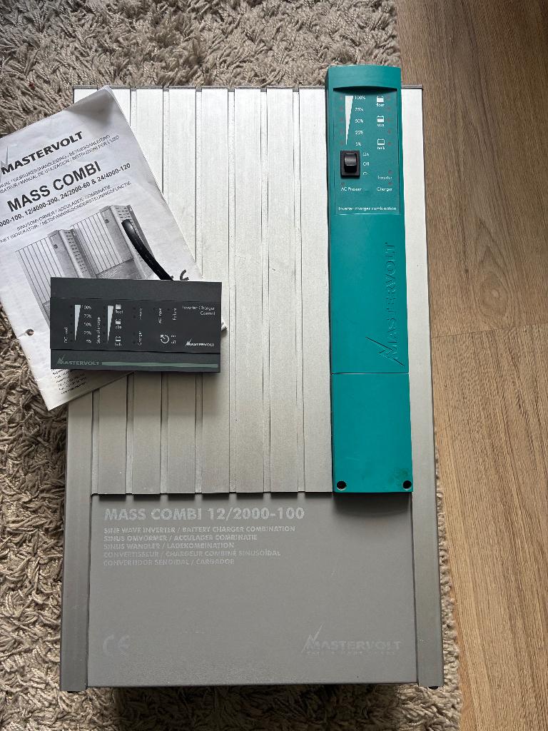 Mastervolt cobi/omvormer 12/2000/100, Ophalen, Overige typen