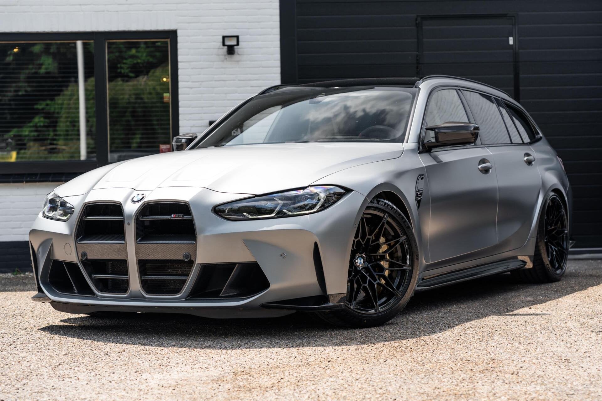 BMW M3 Touring xDrive Competition Carbon Trackpack Keramisch, Auto's, Automaat, Gebruikt, Automatische klimaatregeling, Vierwielaandrijving