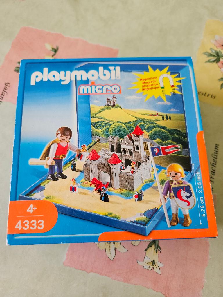 Playmobil 4333  Ridder kasteel compleet in doos, Ophalen of Verzenden, Nieuw, Complete set