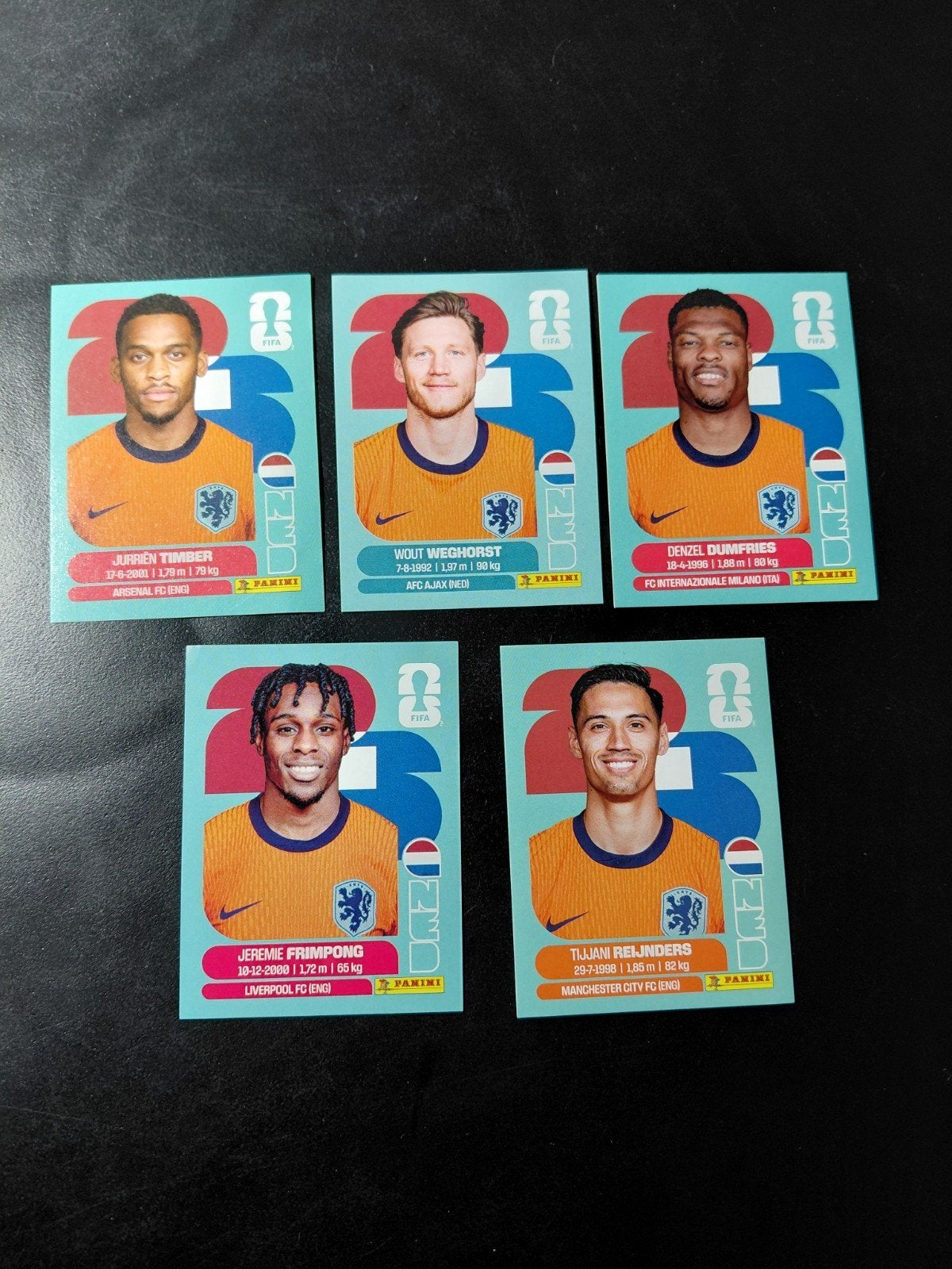Nederland (panini wk 2026 stickers), Verzenden, Nieuw, Buitenlandse clubs, Poster, Plaatje of Sticker