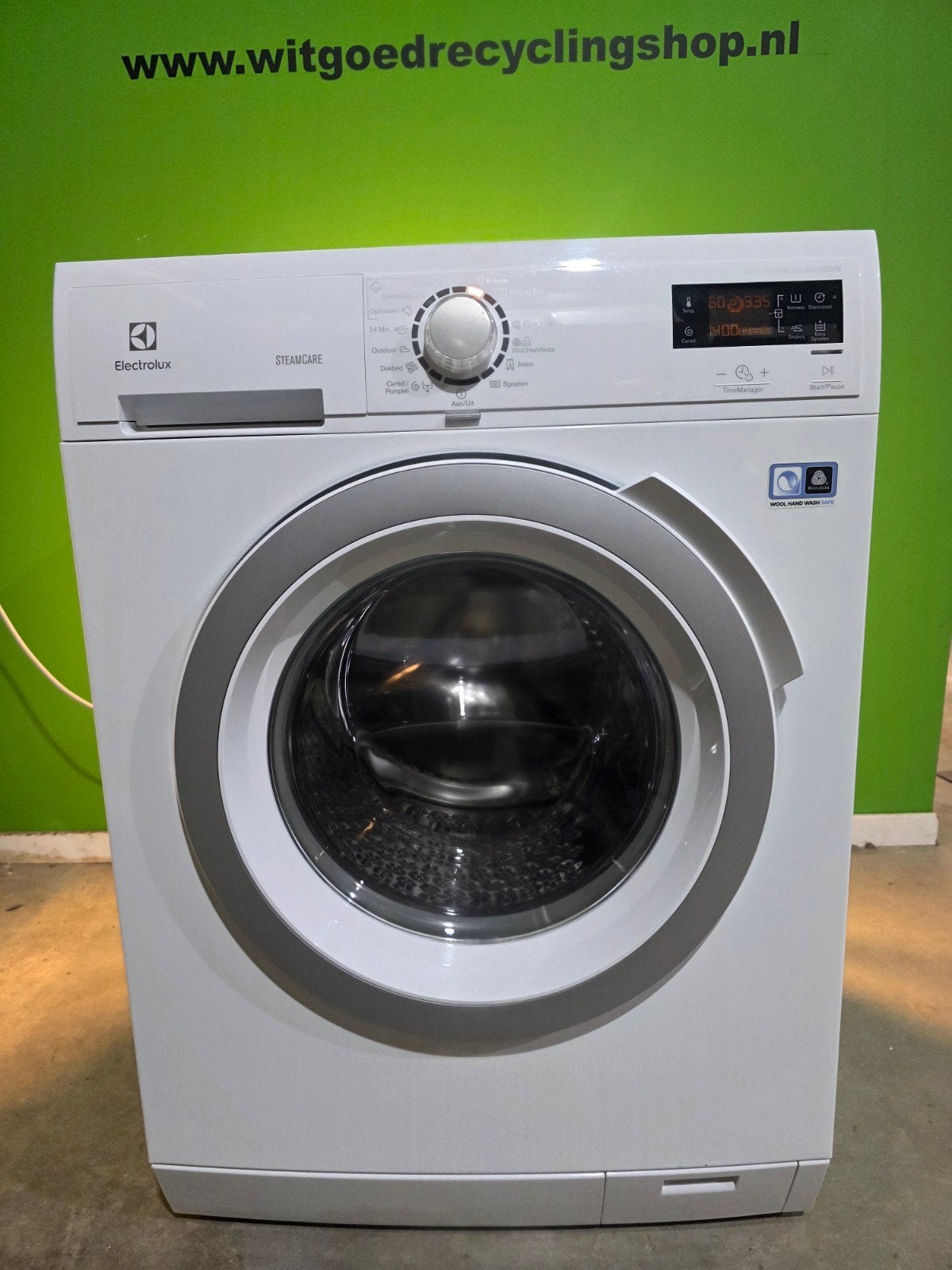 Refurbished Electrolux Wasmachine 8kg 1400rpm SteamCare, Witgoed en Apparatuur, Wasmachines, 1200 tot 1600 toeren, 8 tot 10 kg