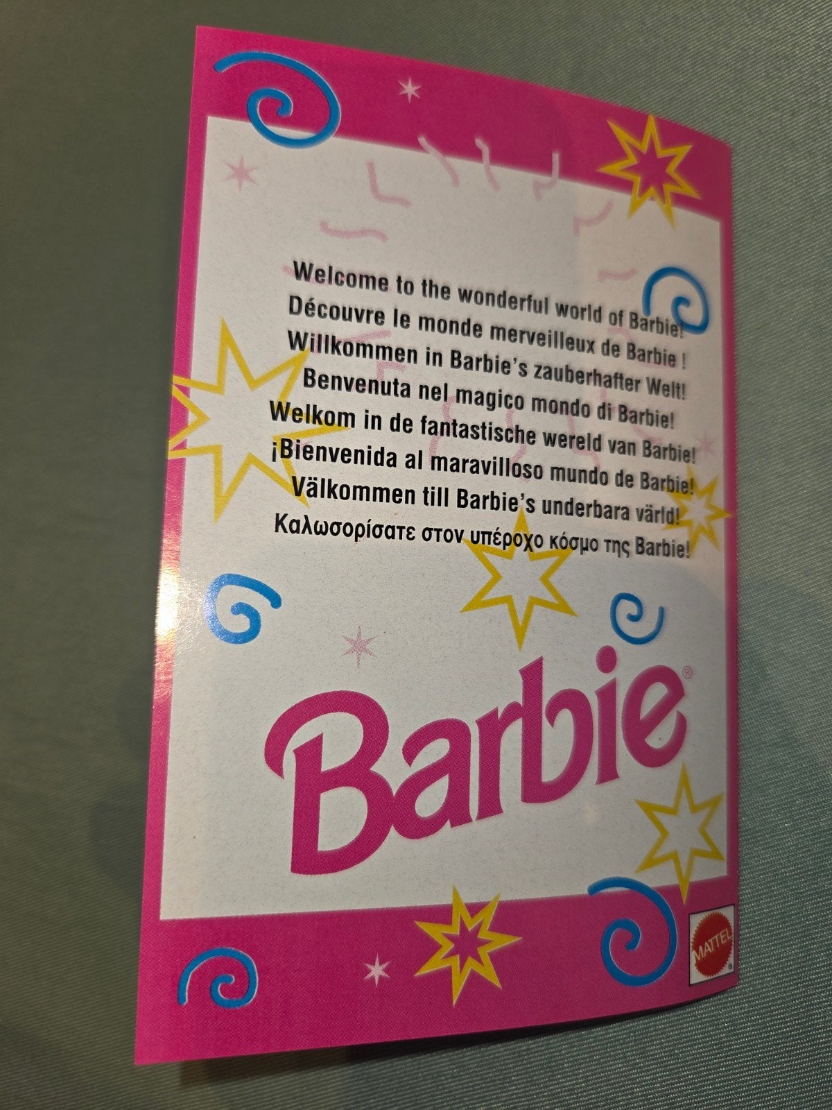 Barbie instructieboekjes en flyers, Ophalen of Verzenden, Gebruikt, Barbie