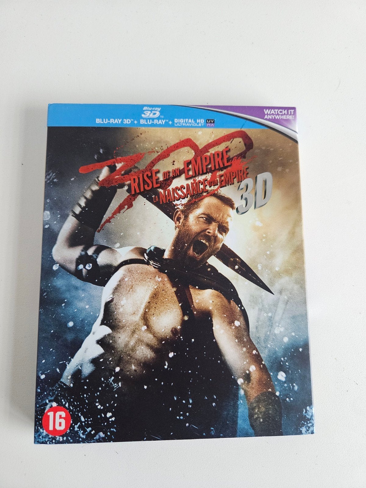 300: Rise of an Empire 3D Blu-ray + Blu-ray, Engels, Vanaf 16 jaar, Film, Nederlands