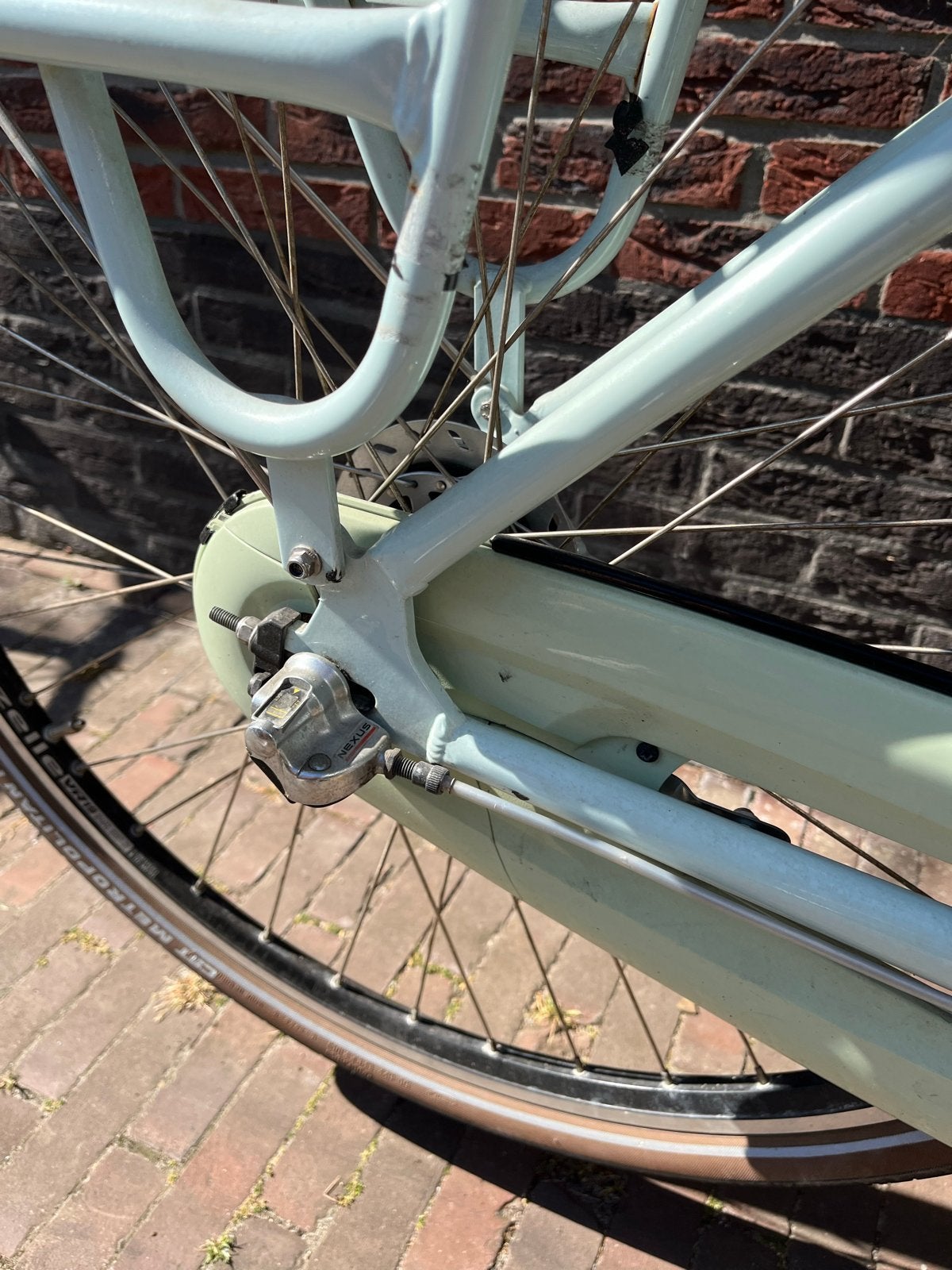Gazelle Miss Grace damesfiets met mand en 3 versnellingen, Ophalen, Gebruikt, Versnellingen, 50 tot 53 cm