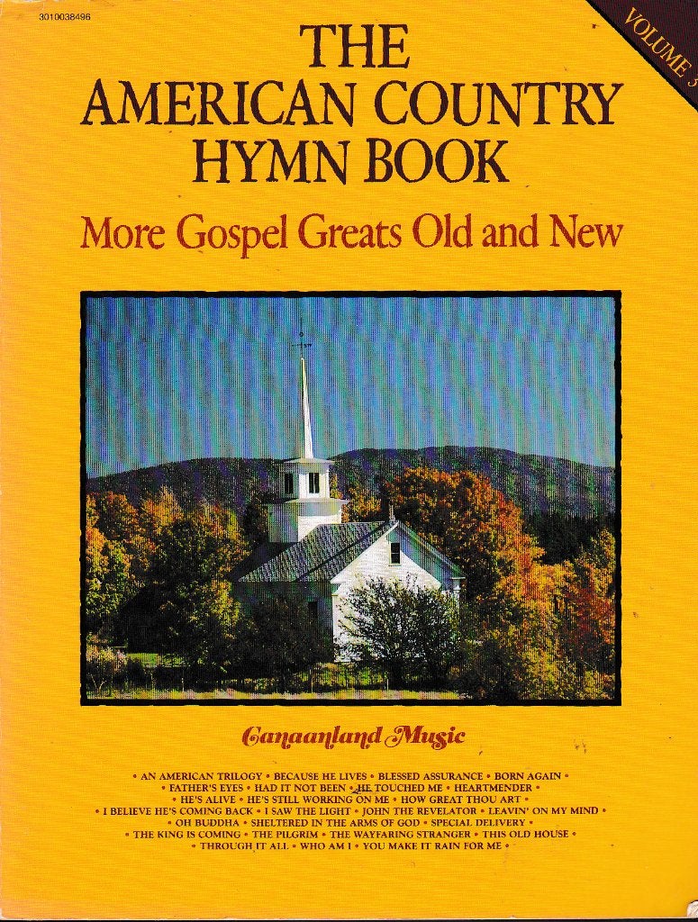 The American Country Hymn Book More Gospel Greats ( 184 ), Verzenden, Gebruikt, Artiest of Componist, Klassiek