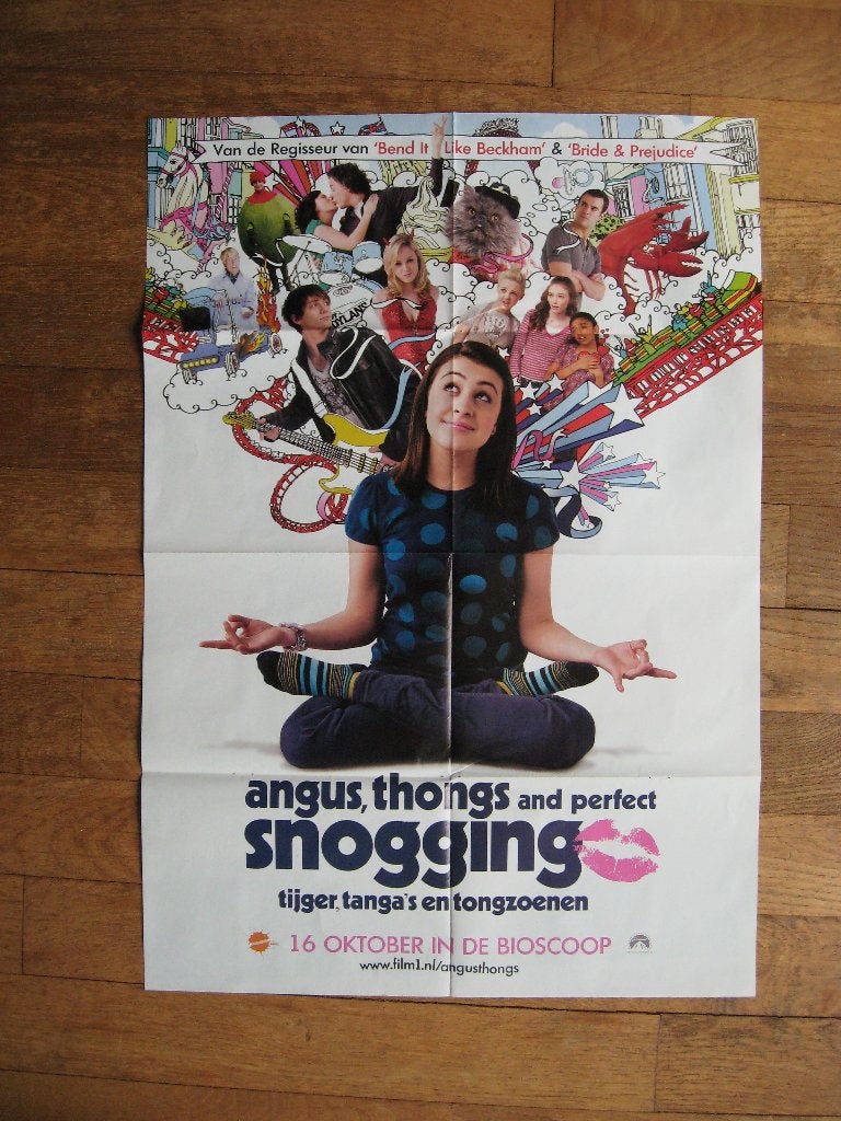 uit diverse hitkranten van 2003-2009 Film posters (4x2xA4), Ophalen of Verzenden, Zo goed als nieuw, Poster, Artwork of Schilderij