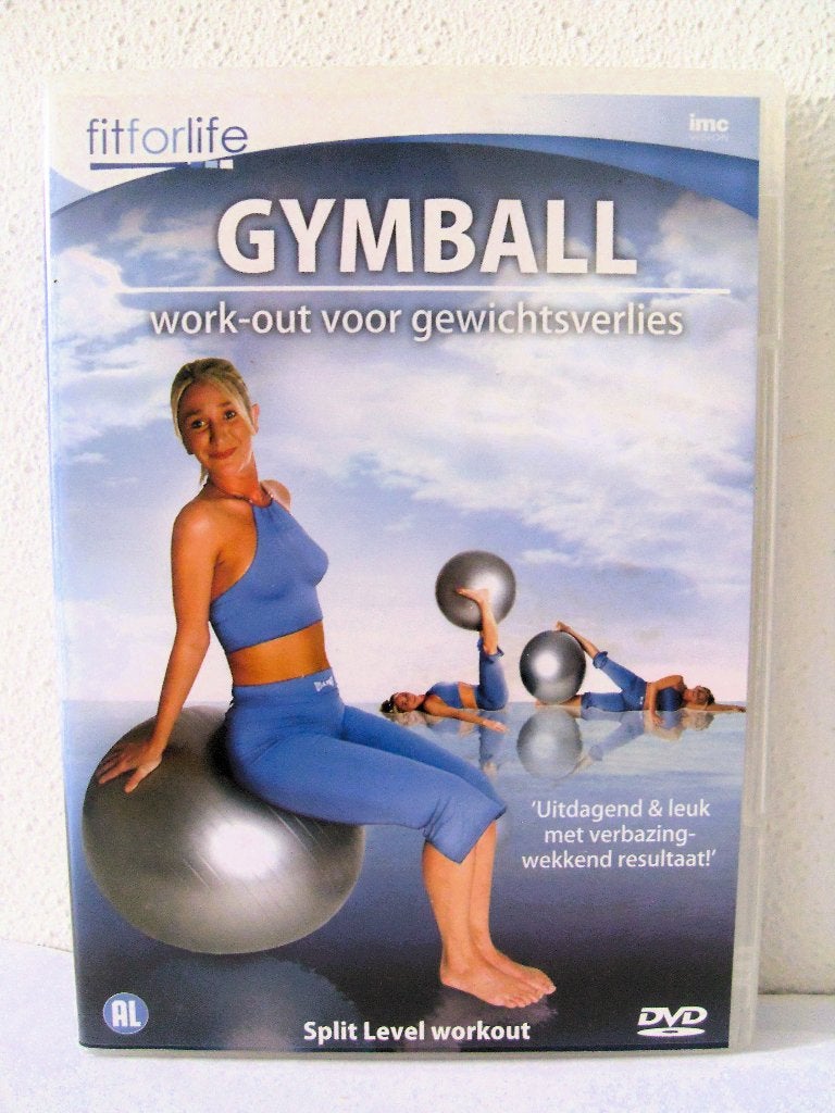 Gymball (originele dvd) Fit For Life, Workout, Zo goed als nieuw, Overige sporten, Ophalen of Verzenden