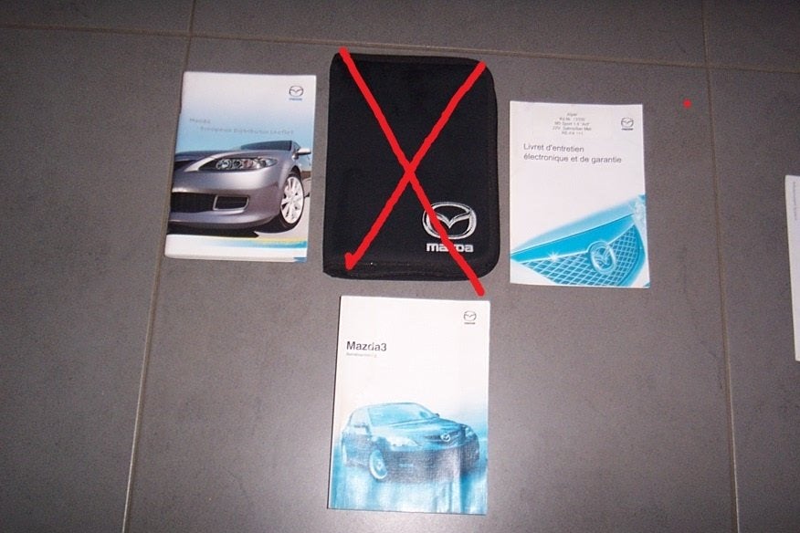 Gebruikershandleiding+div MAZDA 3  type BK  2003/2008 (duits, Auto diversen, Ophalen of Verzenden