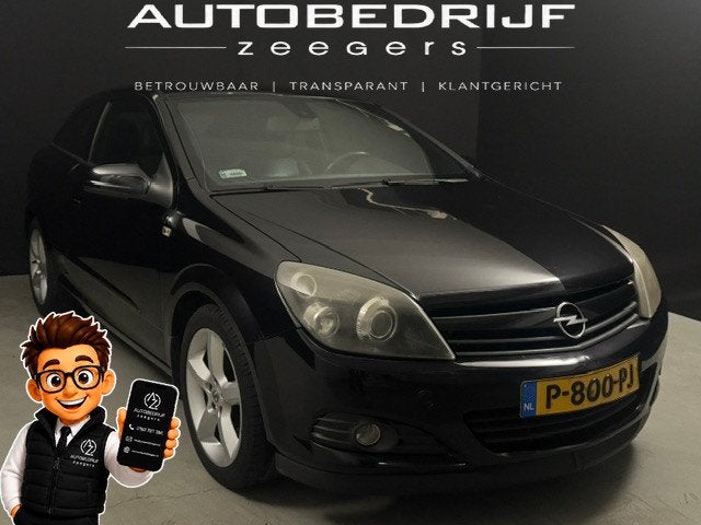 Opel Astra GTC 1.6 Enjoy Limited Edition *AC* VOL LEER* ZWAR, Voorwielaandrijving, 15 km/l, 4 cilinders, 1589 cc