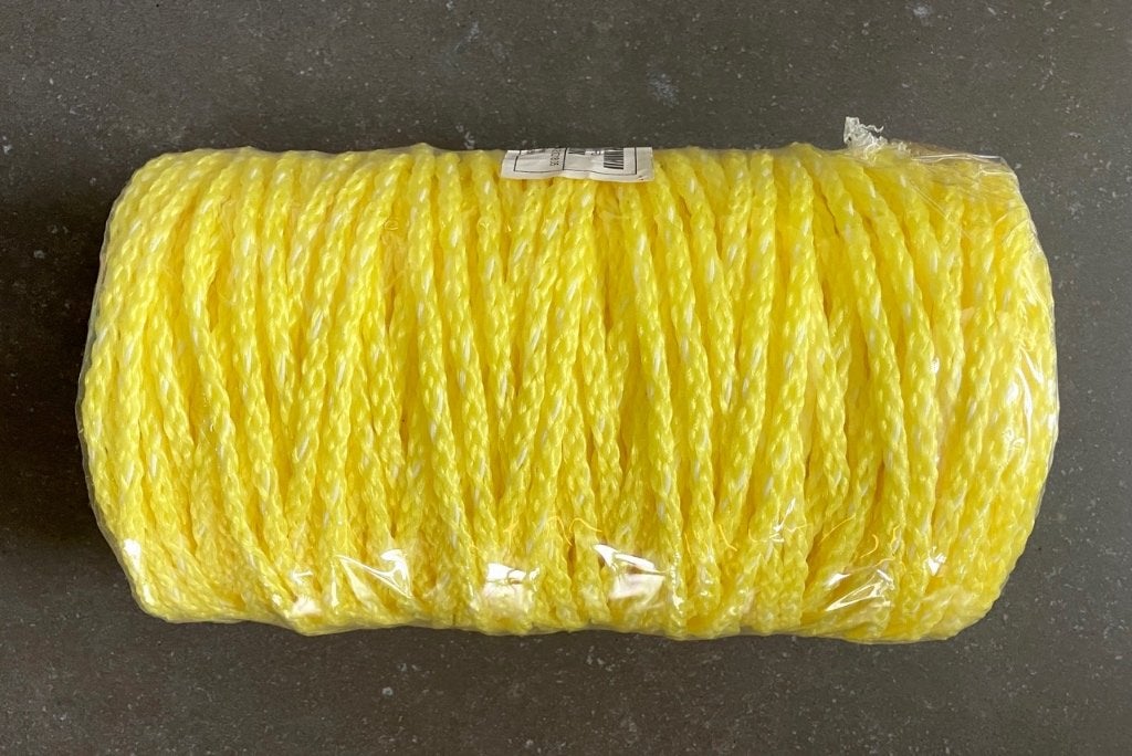 200 Meter rol nylon koord - 6mm  - Ongebruikte rollen, Ophalen of Verzenden, Zo goed als nieuw, Overige typen
