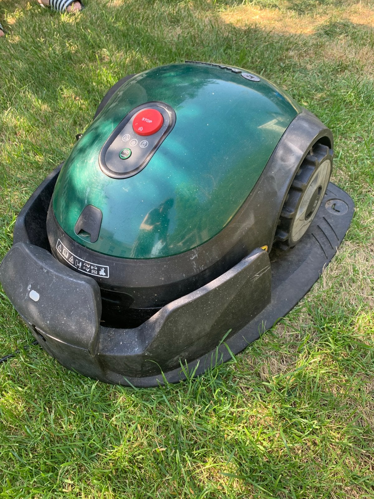 Robomow RX12u Robotmaaier, Ophalen, Cirkelmaaier, Gebruikt, Minder dan 30 cm