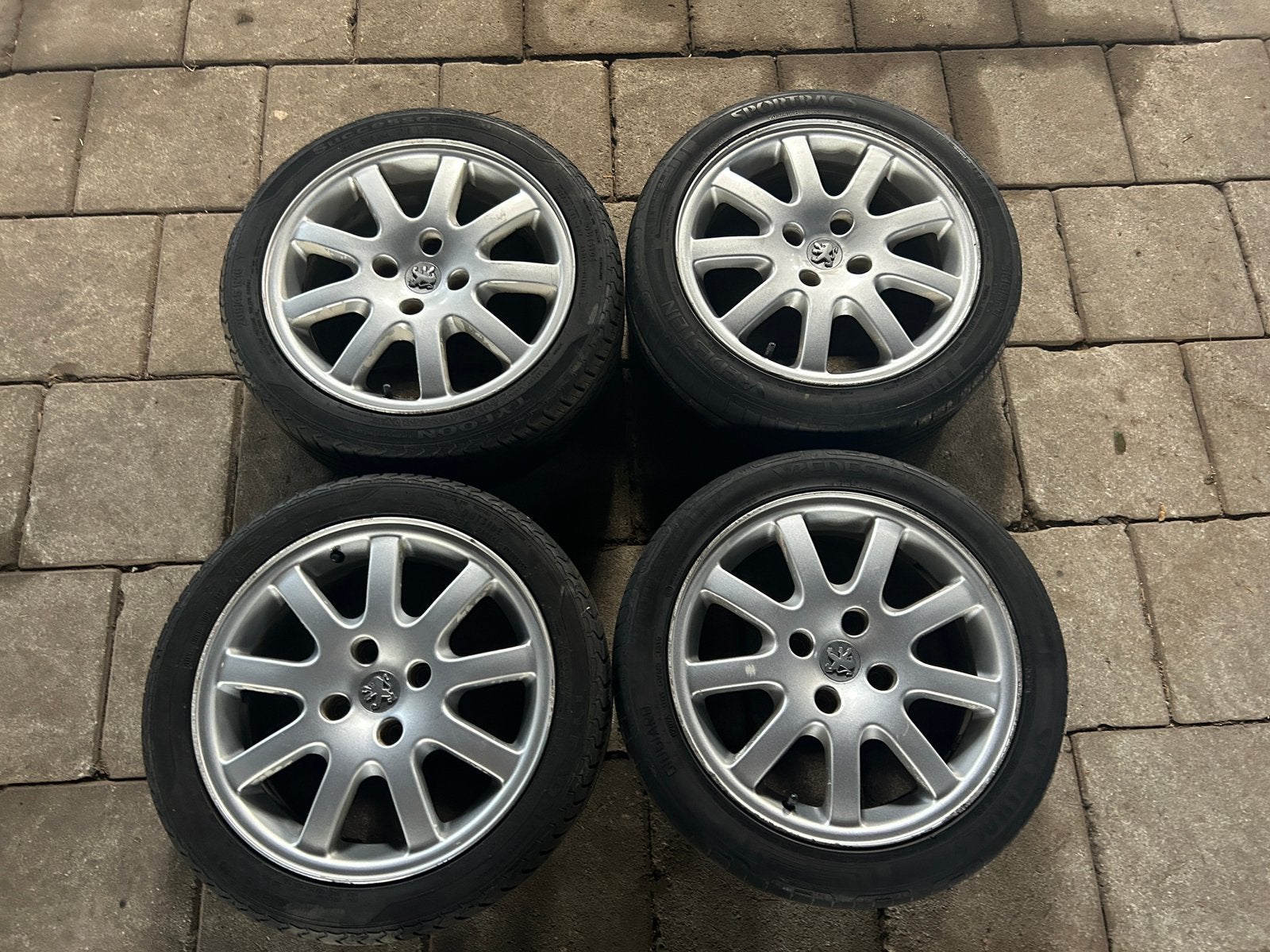 16 inch Ouragan Peugeot 206, Ophalen, Peugeot