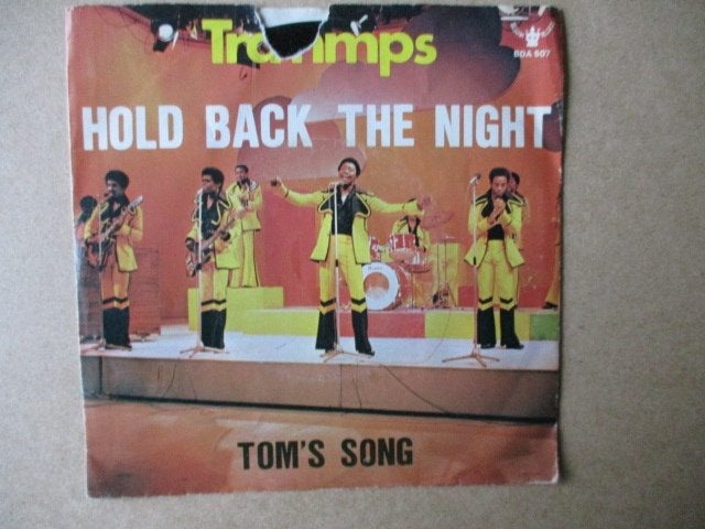 s5046 trammps - hold back the night, Ophalen, Gebruikt, 7 inch, Overige genres