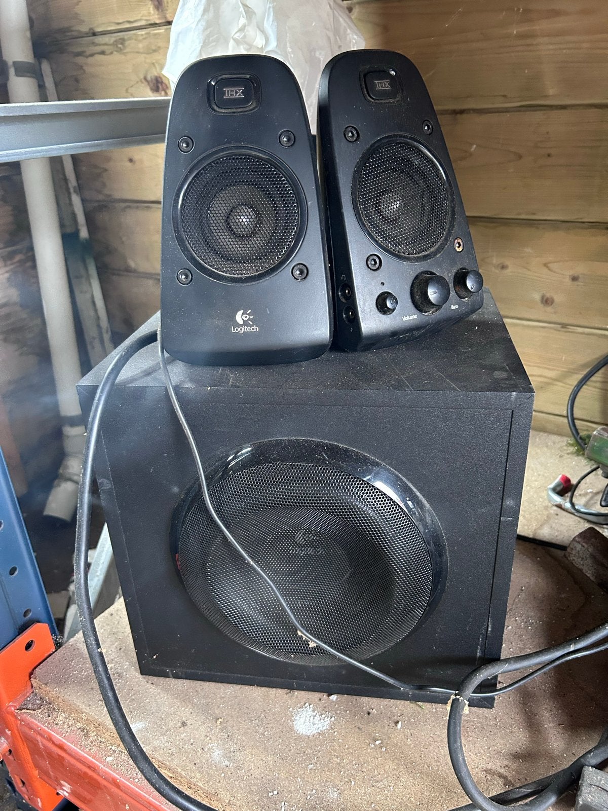 Logitech 2.1 speakerset met Bluetooth adapter, Ophalen of Verzenden, Gebruikt