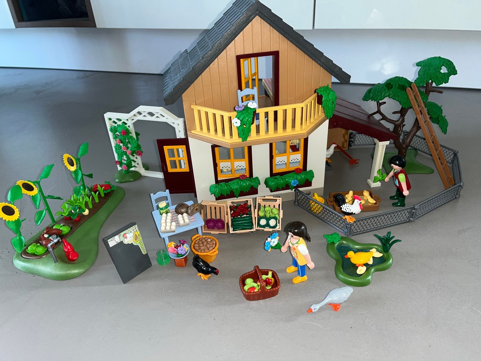 Playmobil 5120 Boerderij met dieren en moestuin, Ophalen, Gebouw, Complete set, Zo goed als nieuw