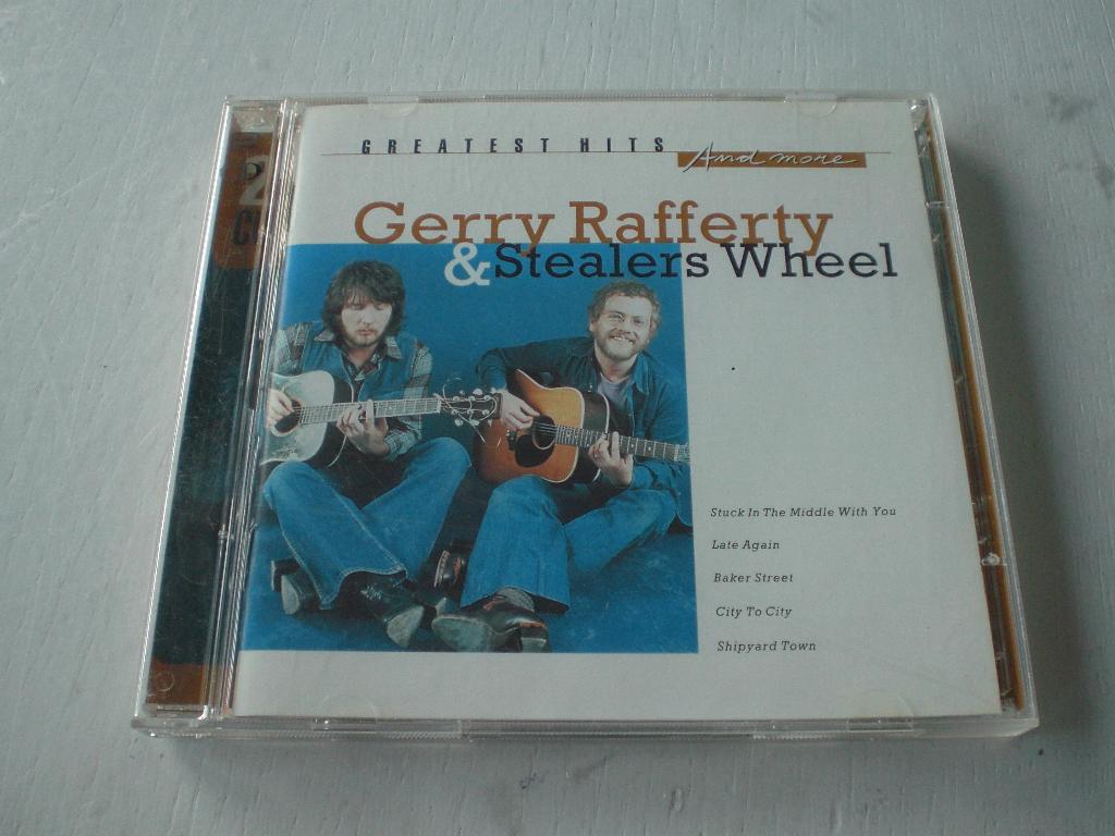 2 CD's Gerry Rafferty & Stealers Wheel-Greatest Hits & More, Cd's en Dvd's, Cd's | Pop, Verzenden, Gebruikt