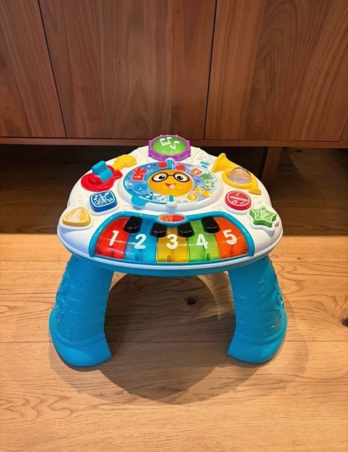 Baby Einstein discovering music standing activity table, Kinderen en Baby's, Ophalen of Verzenden, Zo goed als nieuw