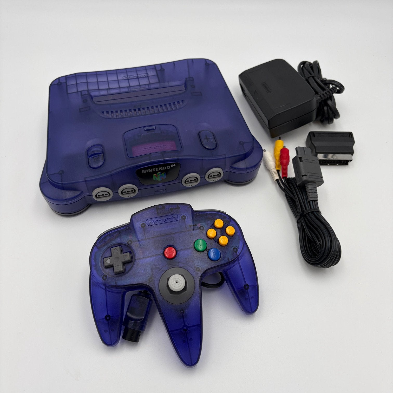 Nintendo 64 Console Funtastic Purple Grape, Nintendo, ., Ophalen of Verzenden, Zo goed als nieuw