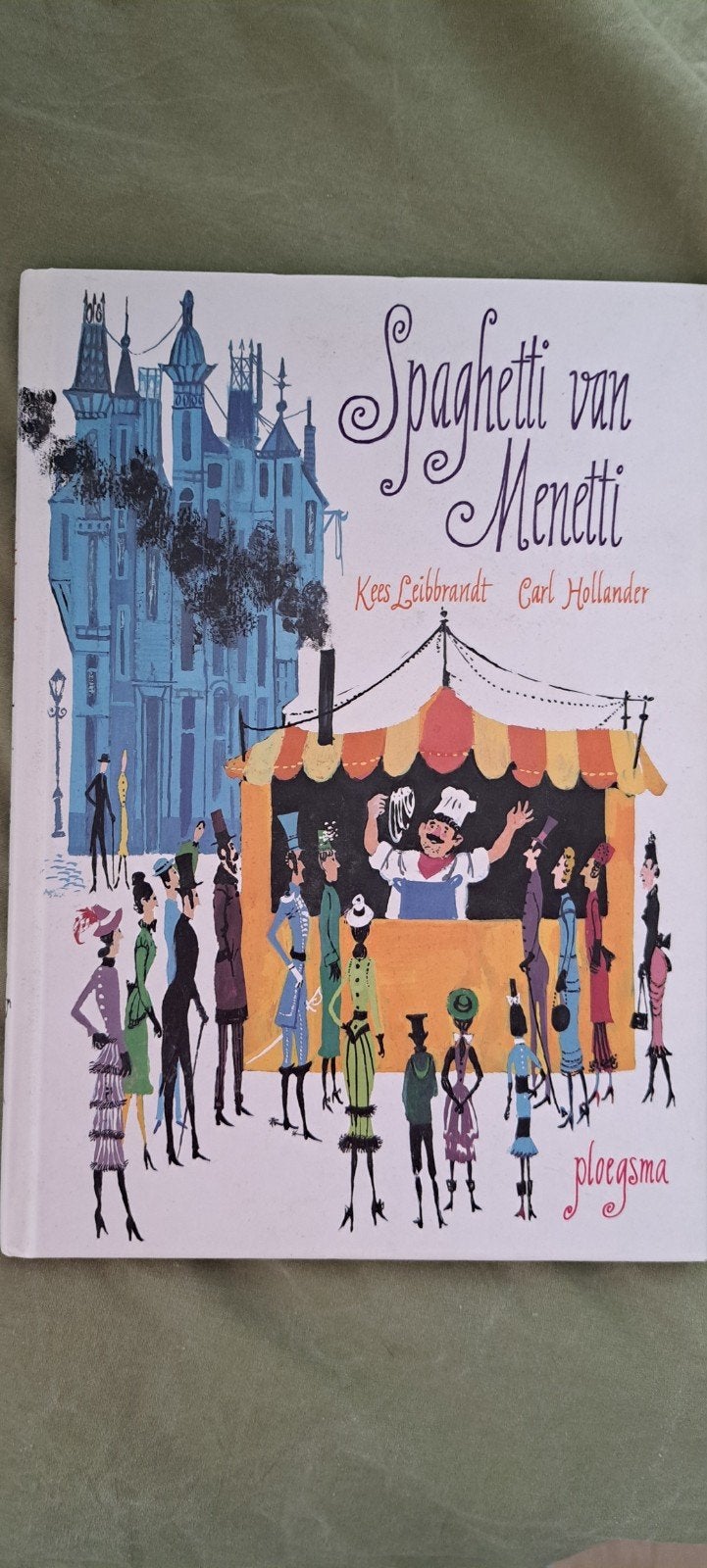 Spaghetti van Menetti - Kees Leibbrandt & Carl Hollander, Boeken, Ophalen of Verzenden, Gelezen, Kees Leibbrandt, Carl Hollander