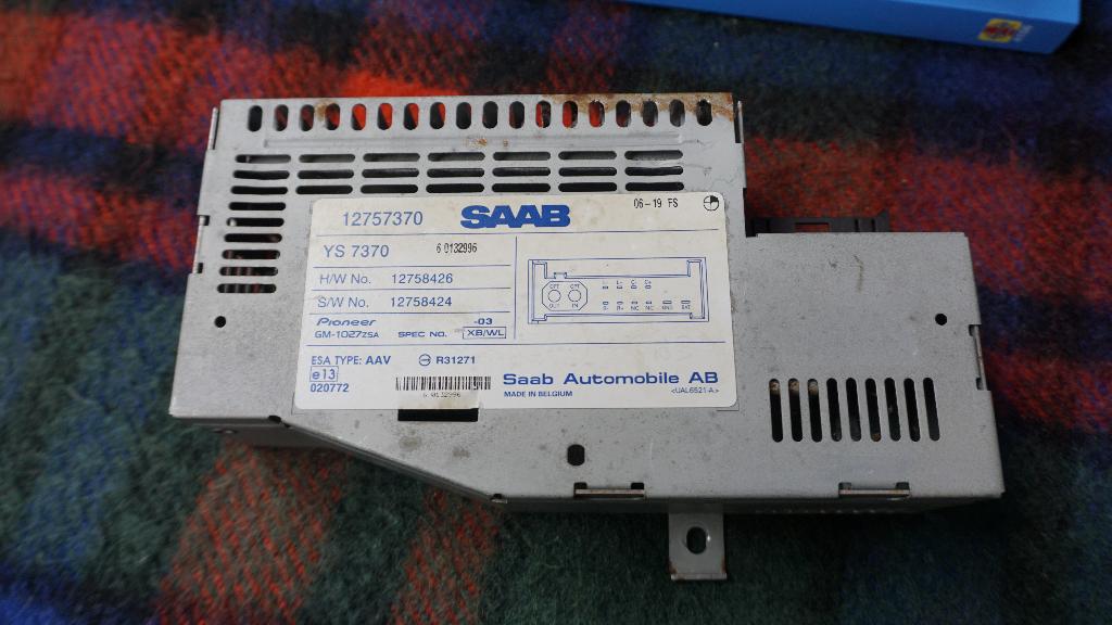 Saab 9-3 Audio Amp Amplifier Stereo OEM Pioneer GM-1027ZSA, Ophalen of Verzenden, Gebruikt, Saab