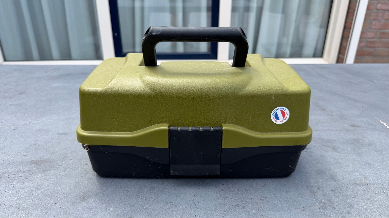 Robuuste Viskoffer - Ideaal voor al uw visbenodigdheden, Ophalen, Gebruikt, Koffer of Tas