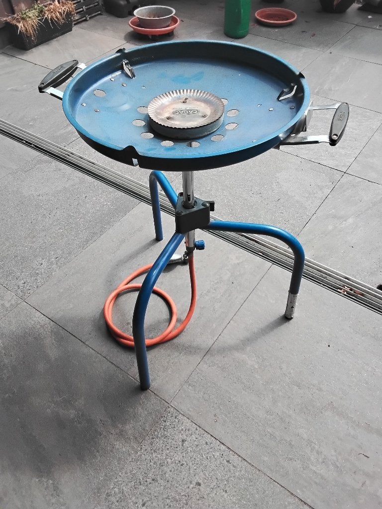 Cadac skottelbraai, Ophalen, Gebruikt, Cadac
