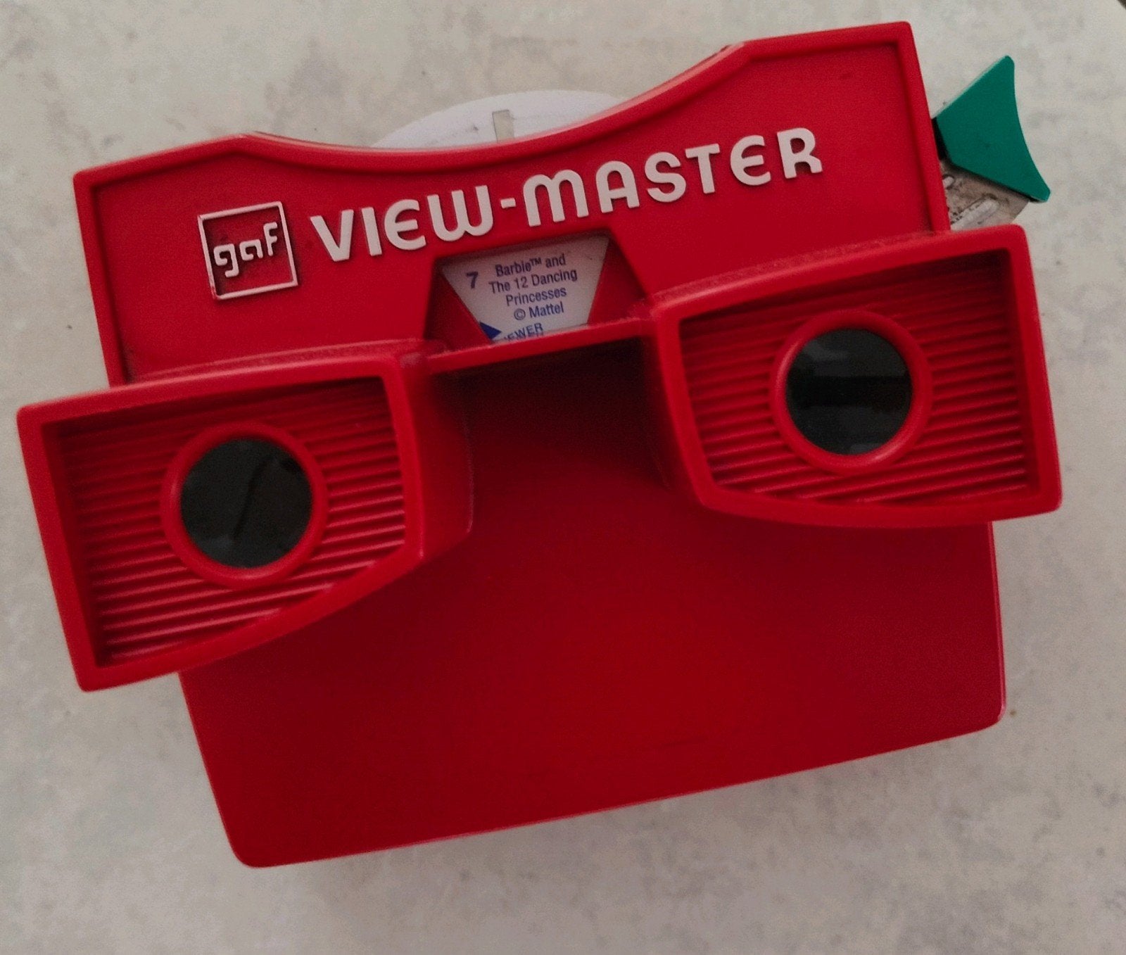 Vintage View-Master GAF 3D kijker rood, Ophalen of Verzenden, Gebruikt