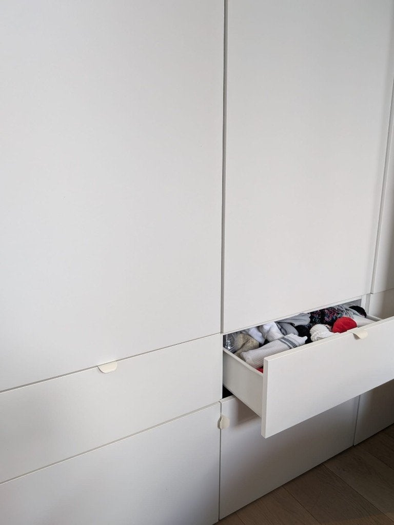 Foto 7 van Grote, flexibele IKEA PLATSA Kledingkast (Weg = Weg)