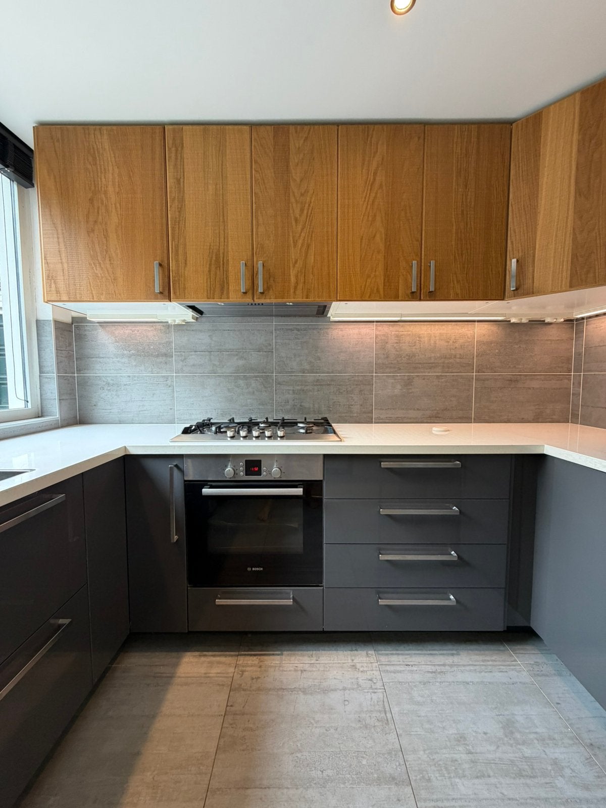 Keuken excl. aparatuur, Huis en Inrichting, Ophalen, Zo goed als nieuw, Hoekkeuken