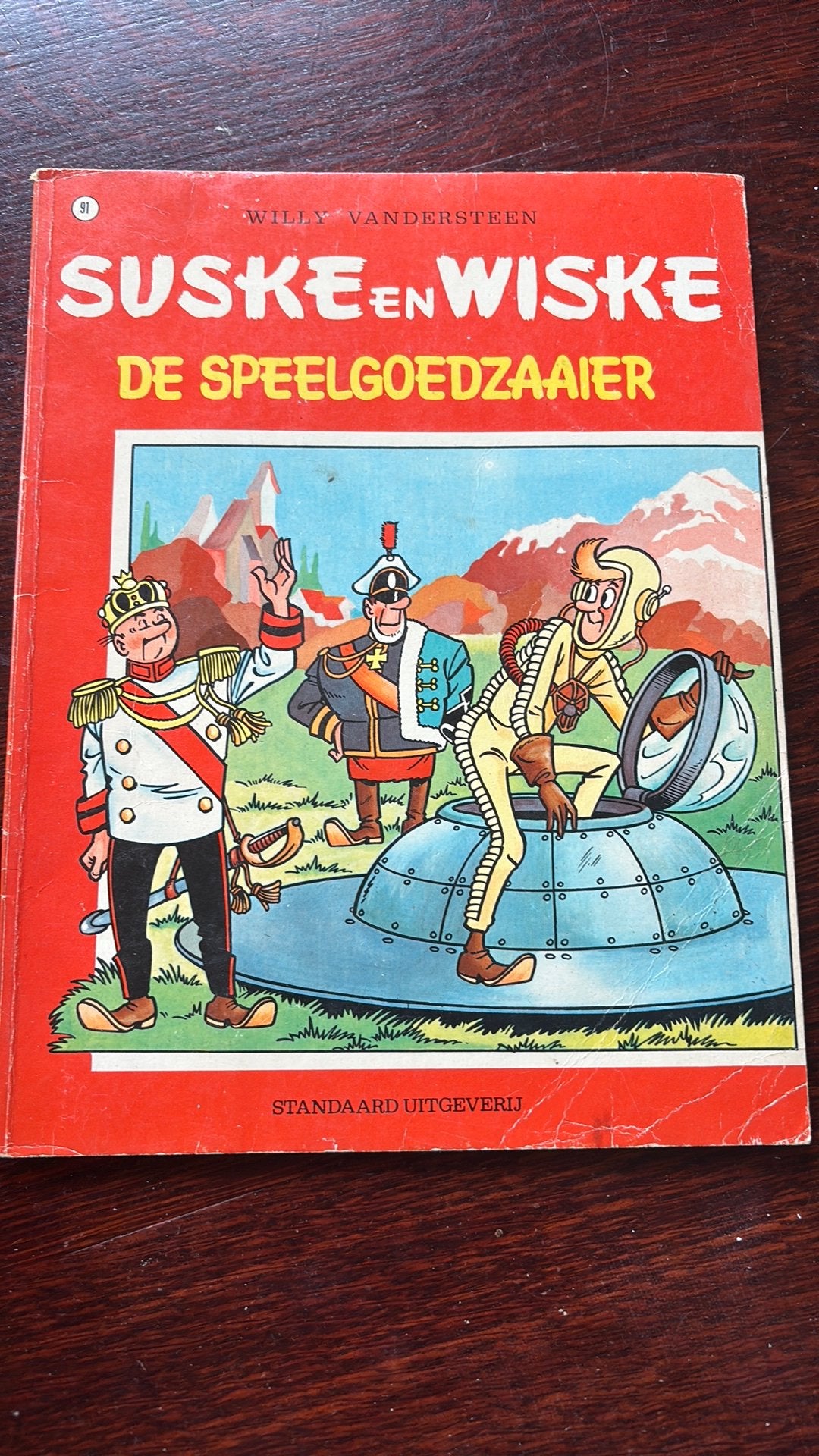 Suske en wiske 91 / De speelgoedzaaier, Eén stripboek, Ophalen of Verzenden, Zo goed als nieuw