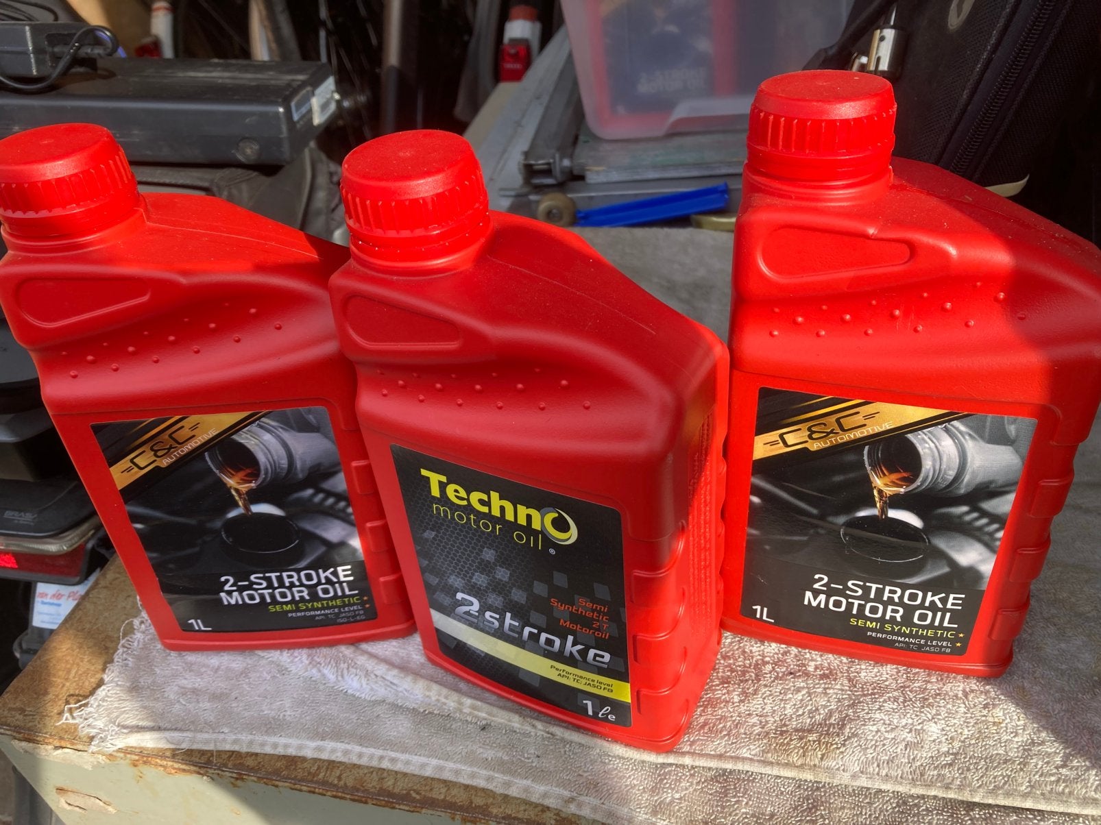 Techno 2 takt olie 3 liter nieuw, Ophalen of Verzenden
