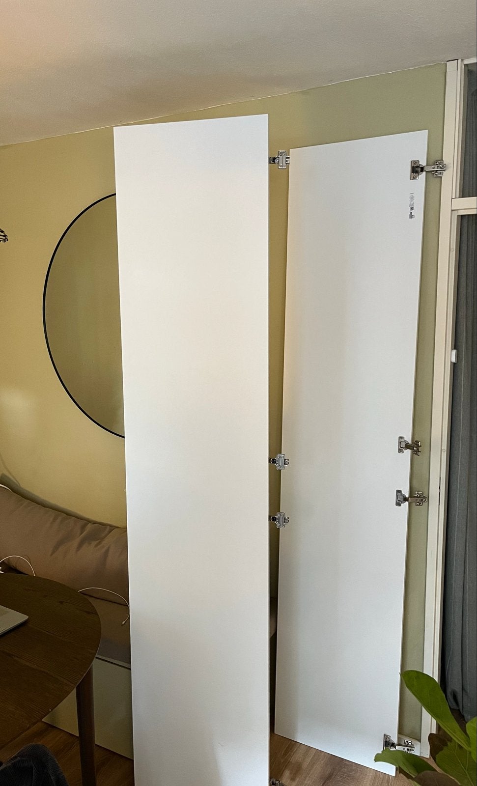 IKEA FORSAND Kastdeuren (2 stuks), Ophalen, Overige materialen, 200 cm of meer, 50 tot 100 cm
