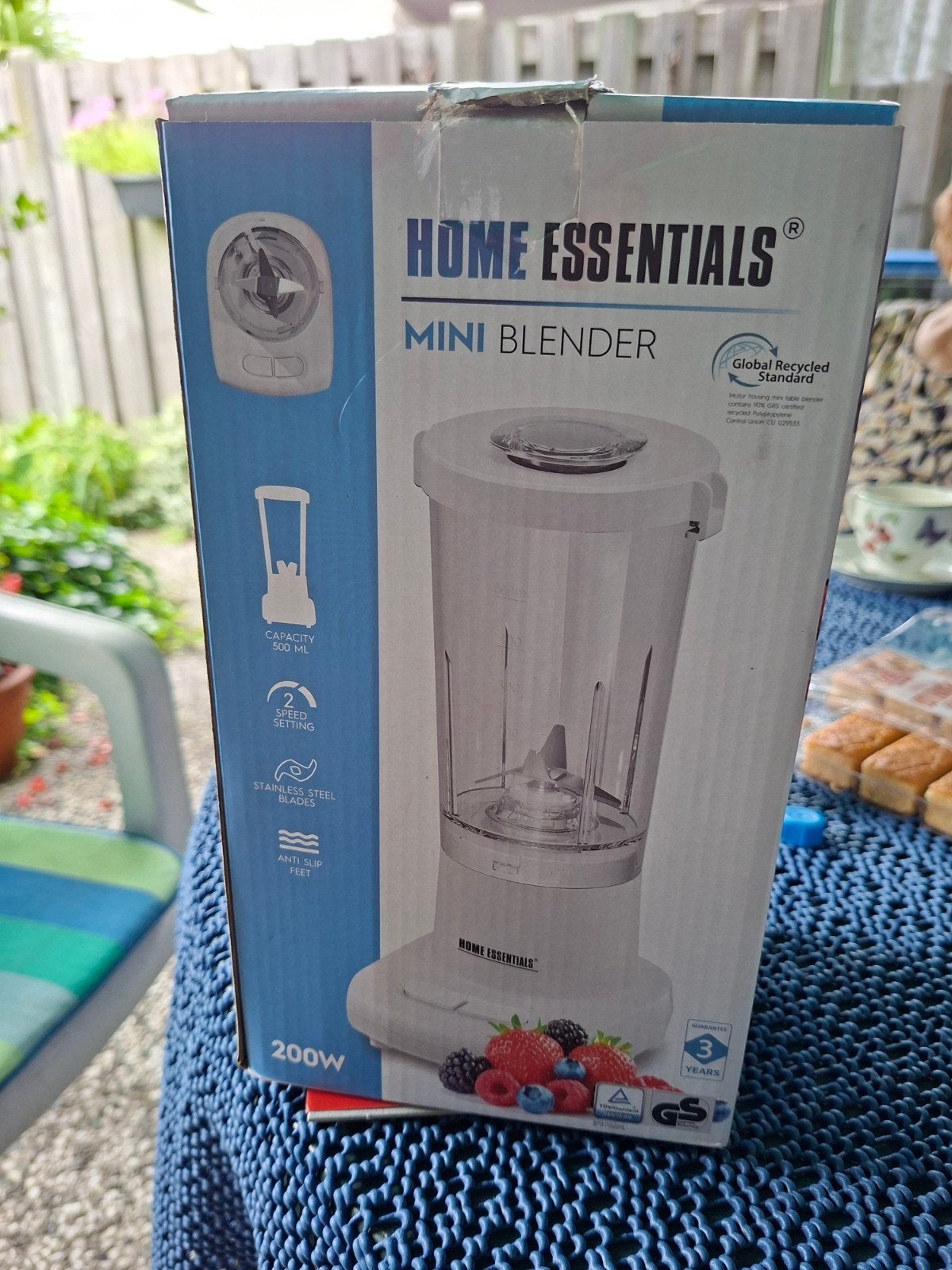 Home Essentials Mini Blender - Compact & Krachtig, Ophalen of Verzenden, Nieuw, Blender